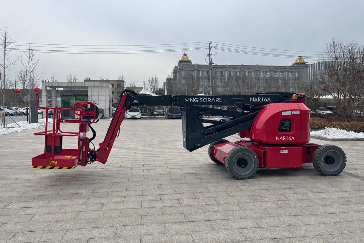 Travaux en hauteur sur chantier